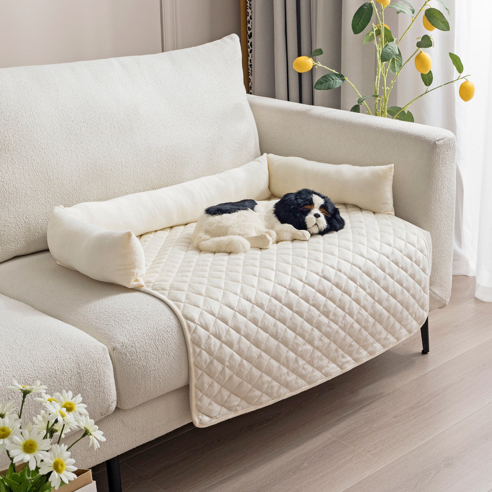CozyPaws Pet Sofa Bed – Comfy for Dogs & Cats
