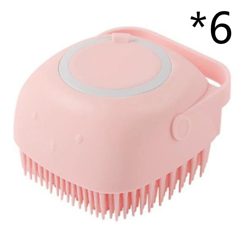 Silicone Dog Bath Gloves – Grooming & Massage Brush