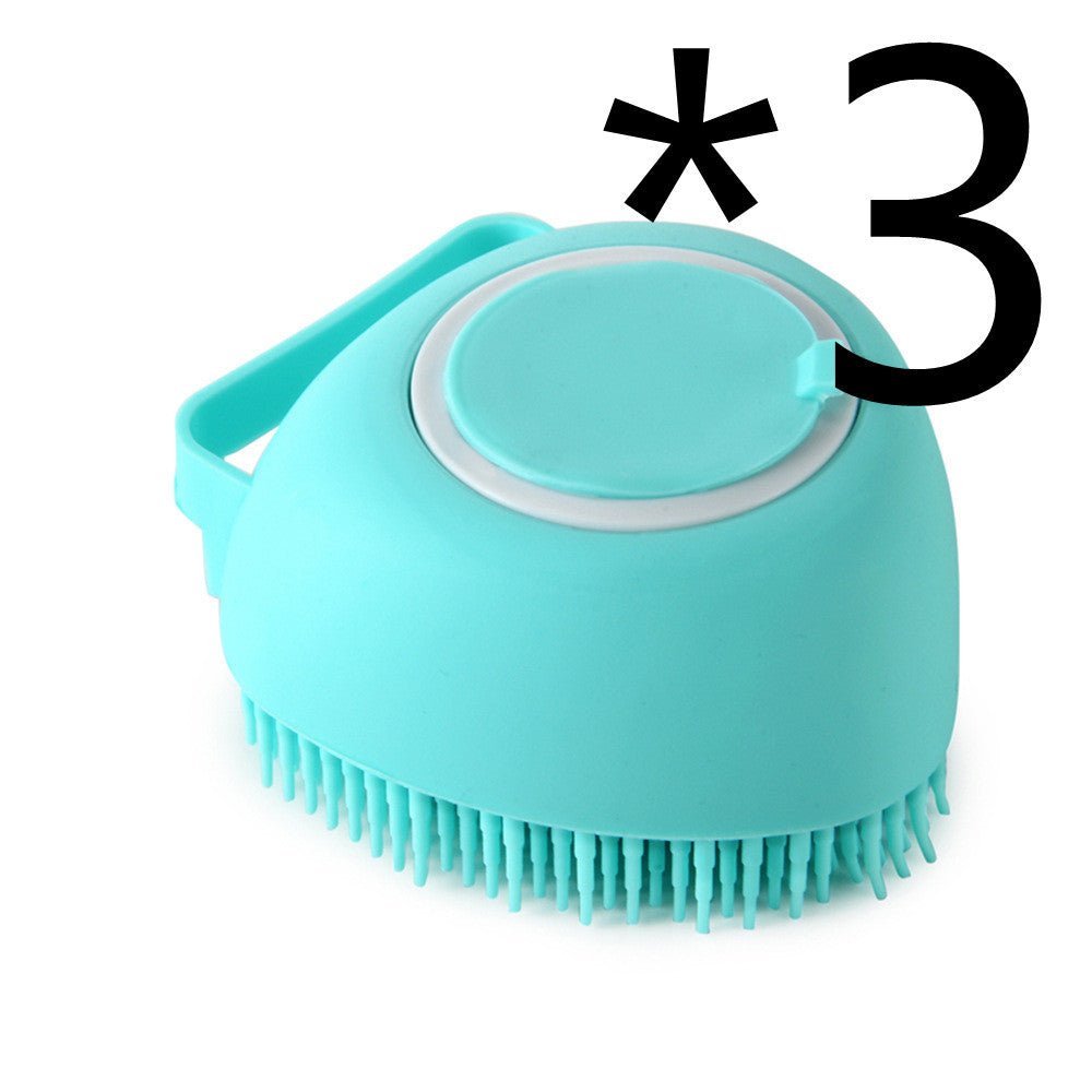 Silicone Dog Bath Gloves – Grooming & Massage Brush