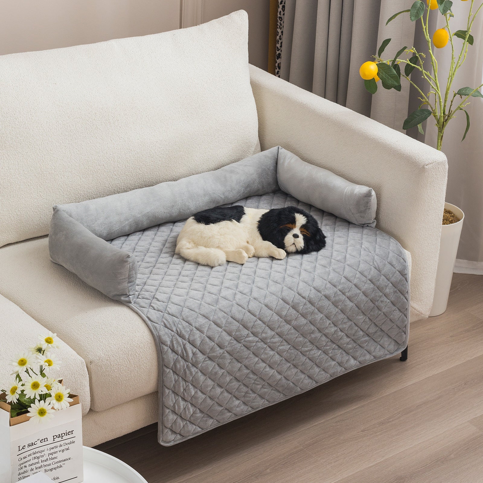 CozyPaws Pet Sofa Bed – Comfy for Dogs & Cats