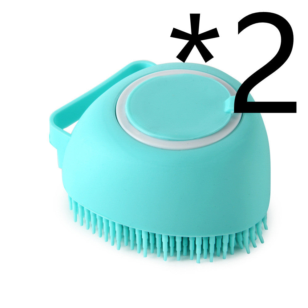 Silicone Dog Bath Gloves – Grooming & Massage Brush