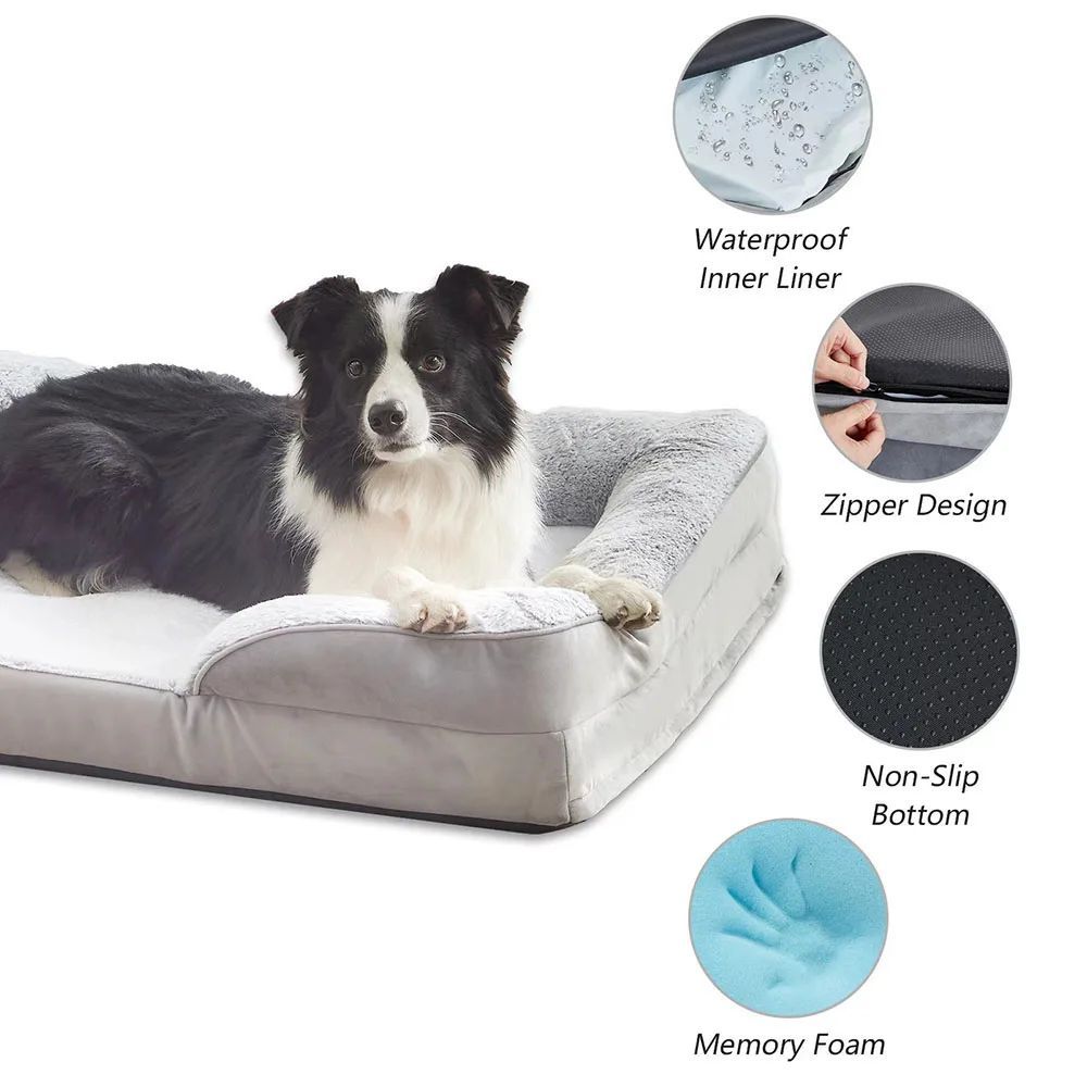 High Quality Cozy Waterproof Dog Sofa Bed for Cats & Dogs