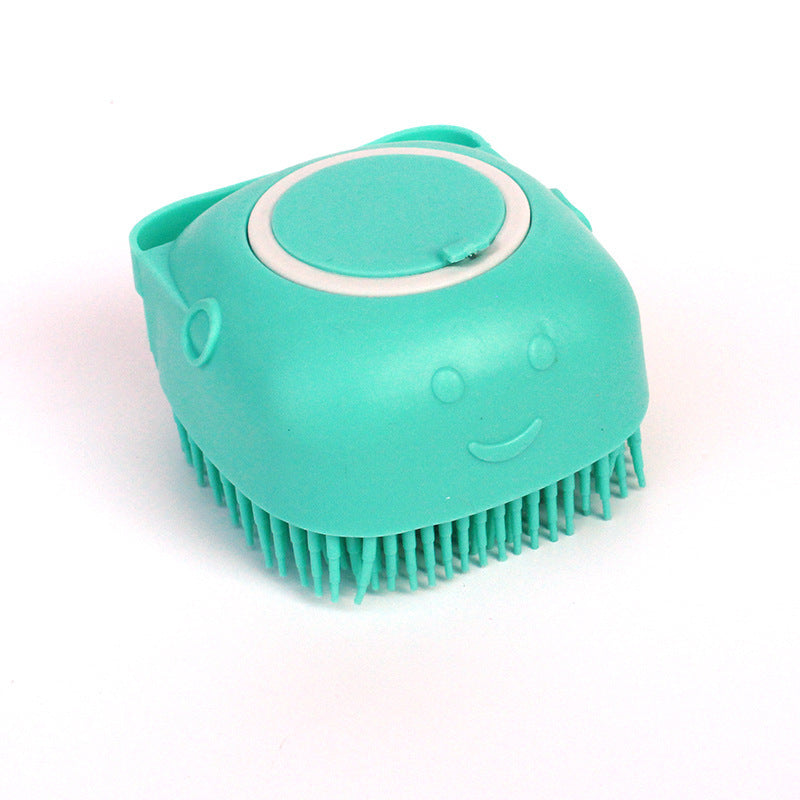 Silicone Dog Bath Gloves – Grooming & Massage Brush