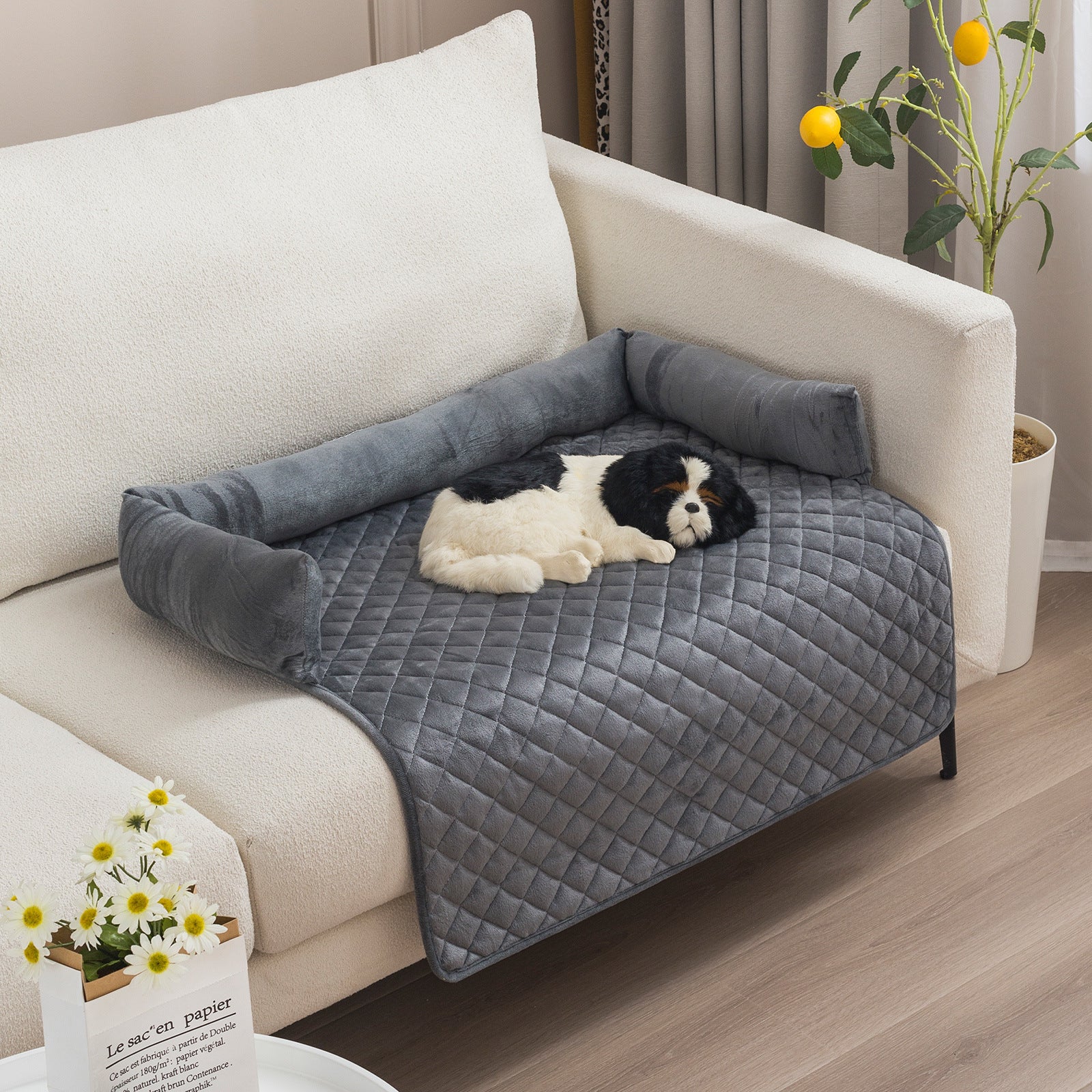 CozyPaws Pet Sofa Bed – Comfy for Dogs & Cats