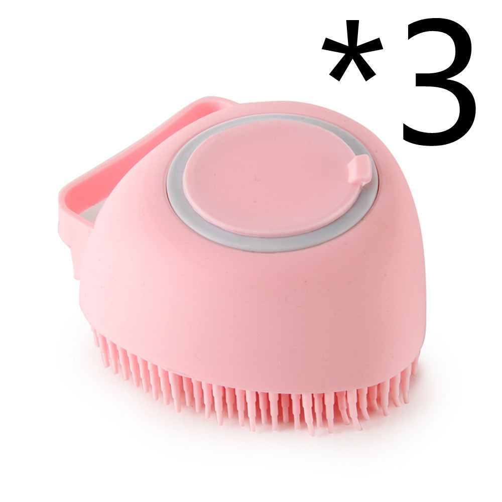 Silicone Dog Bath Gloves – Grooming & Massage Brush