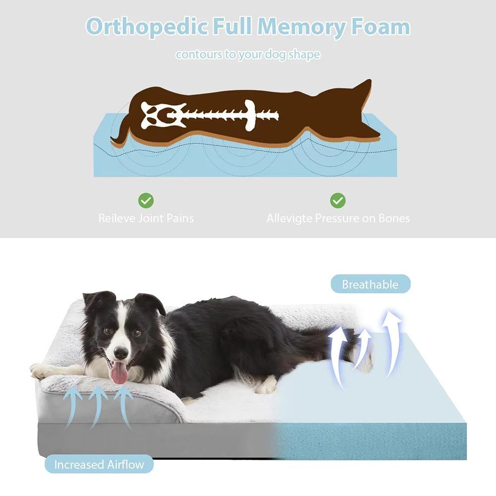 High Quality Cozy Waterproof Dog Sofa Bed for Cats & Dogs