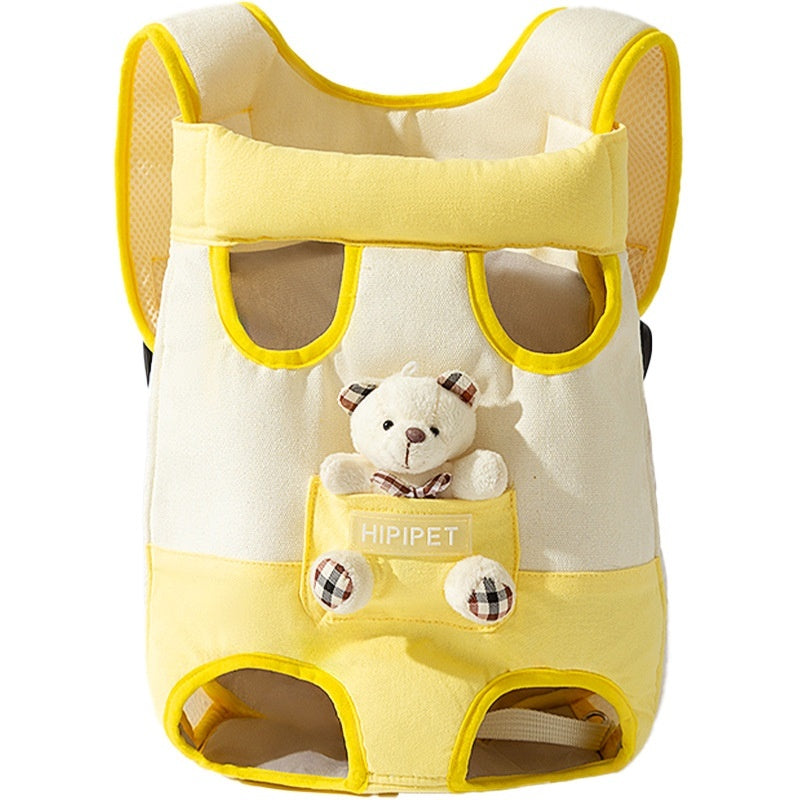 Cute Cartoon Chest Bag For your Puppy– Portable & Lightweight